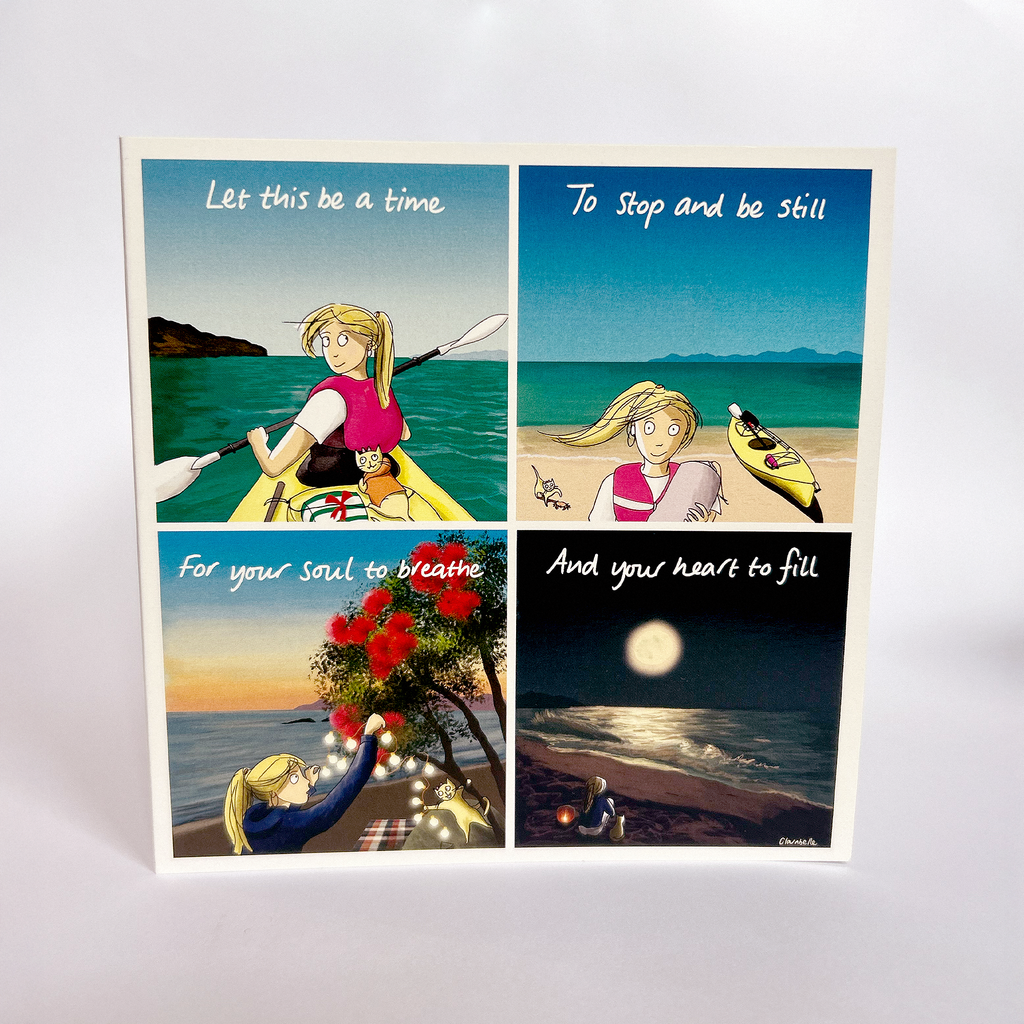 Card Print — Summery Christmas