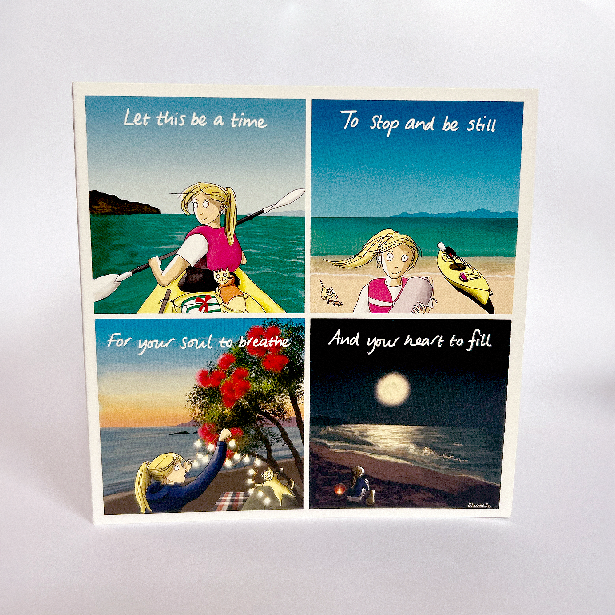 Card Print — Summery Christmas