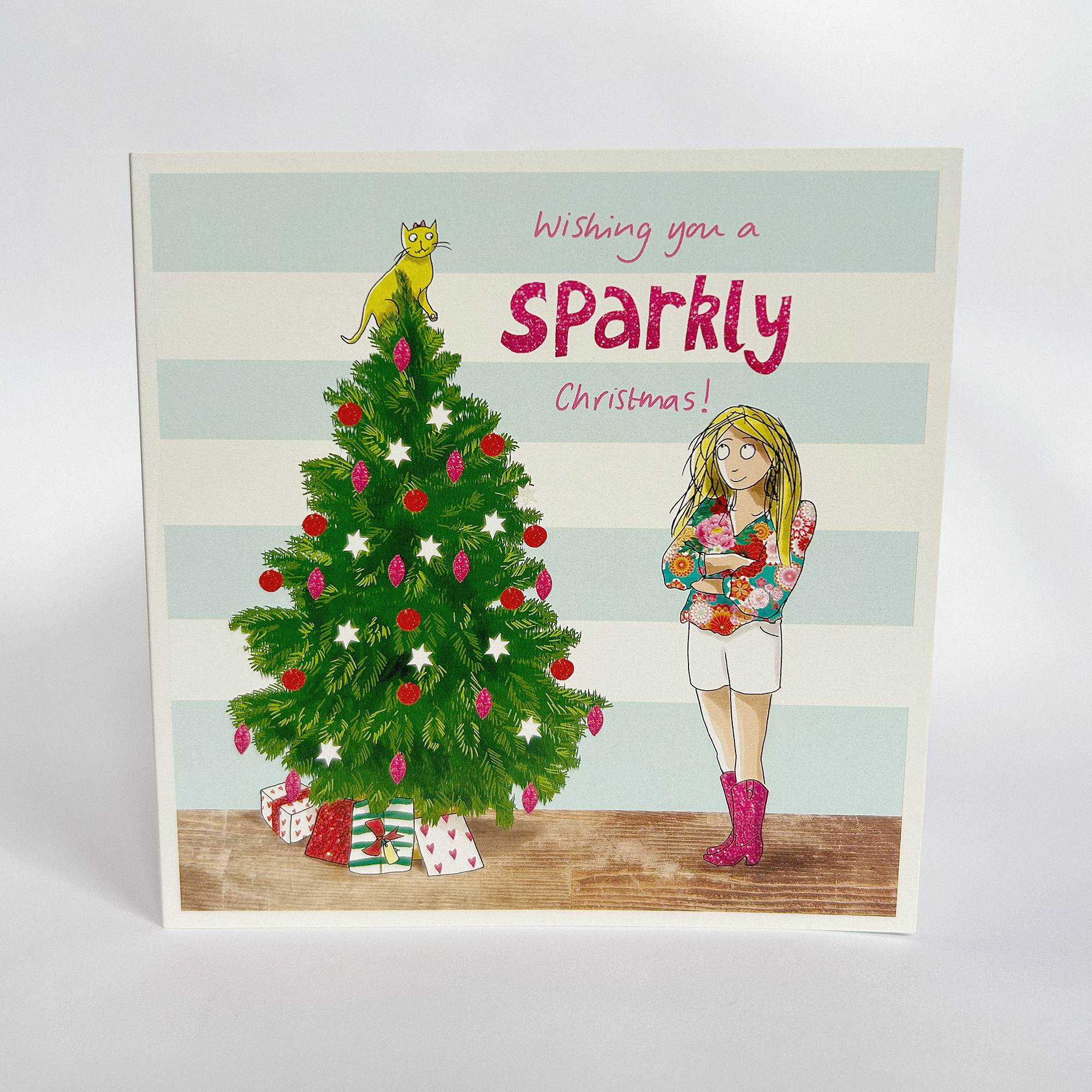 Card Print — Sparkly Christmas